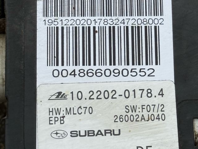 bontott SUBARU LEGACY Kézifék Elektronika