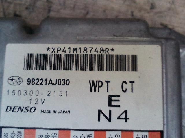 bontott SUBARU LEGACY Légzsák Elektronika