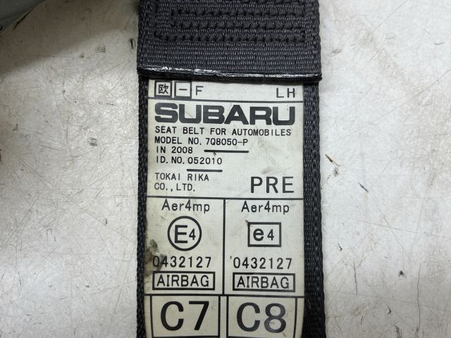 bontott SUBARU OUTBACK Bal első Biztonsági Öv