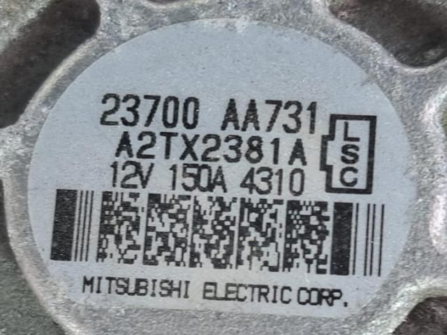 bontott SUBARU XV Generátor