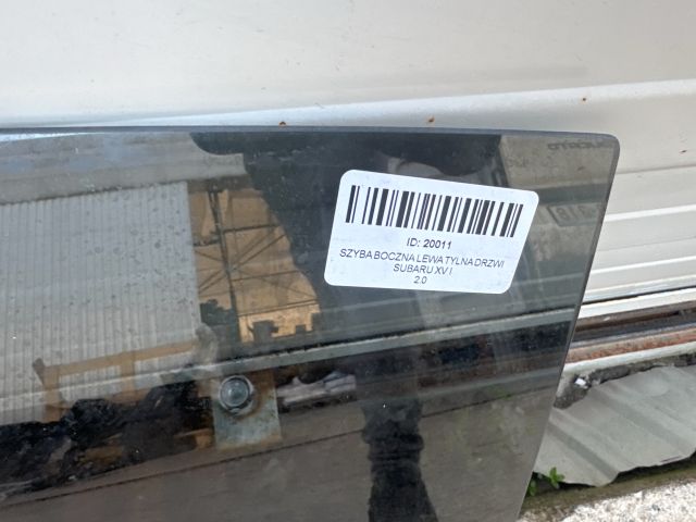 bontott SUBARU XV Bal C Oszlop Oldalablak Üveg