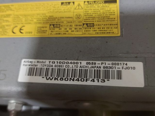 bontott SUBARU XV Bal Térdlégzsák