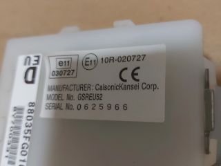 bontott SUBARU XV Központizár Elektronika