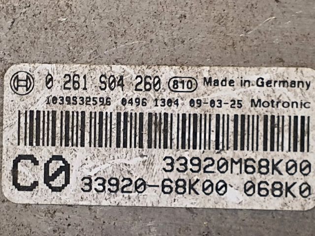 bontott SUZUKI ALTO Motorvezérlő