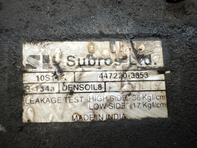 bontott SUZUKI ALTO Klímakompresszor