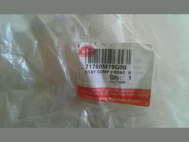 bontott SUZUKI ALTO Bal első Lökhárító Merevítő Tartó (Fém)