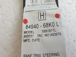 bontott SUZUKI ALTO Bal első Övfeszítő