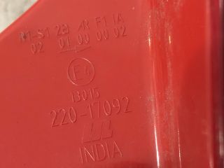 bontott SUZUKI ALTO Jobb Hátsó Lámpa