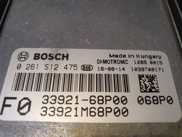 bontott SUZUKI BALENO Motorvezérlő