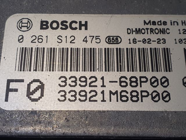 bontott SUZUKI BALENO Motorvezérlő