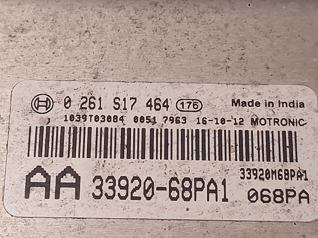 bontott SUZUKI BALENO Motorvezérlő