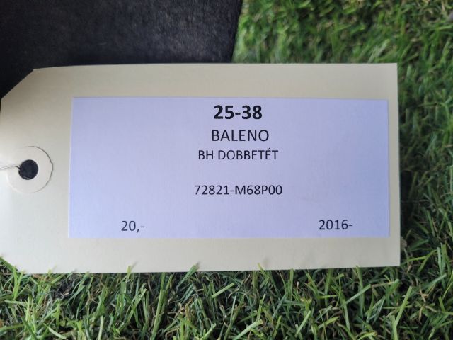 bontott SUZUKI BALENO Bal hátsó Dobbetét (Kerékjárati, Műanyag)