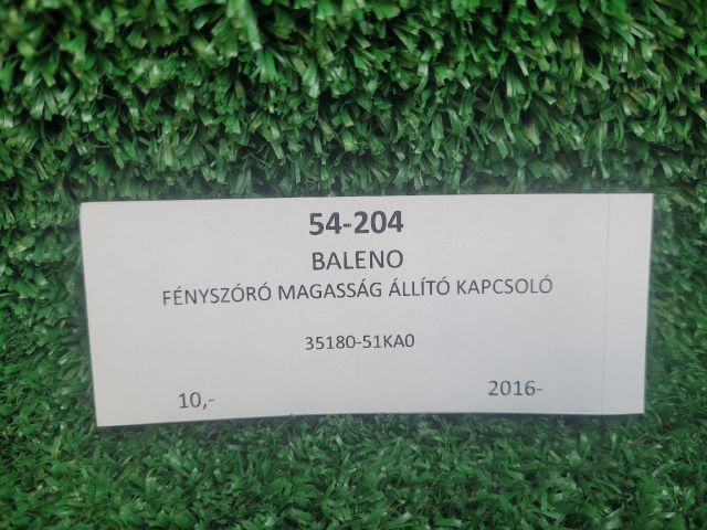 bontott SUZUKI BALENO Fényszórómagasság Állító Kapcsoló