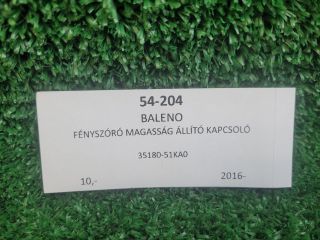 bontott SUZUKI BALENO Fényszórómagasság Állító Kapcsoló