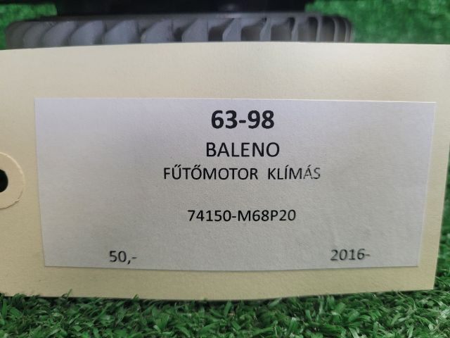 bontott SUZUKI BALENO Fűtőmotor (Klímás)