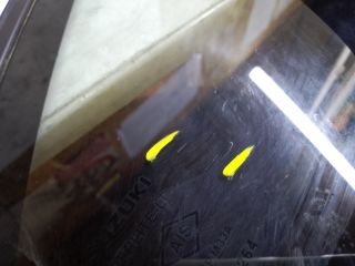 bontott SUZUKI BALENO Jobb C Oszlop Oldalablak Üveg