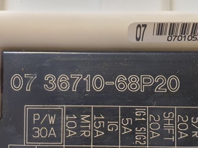 bontott SUZUKI BALENO Komfort Elektronika