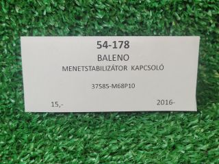 bontott SUZUKI BALENO Menetstabilizátor Kapcsoló