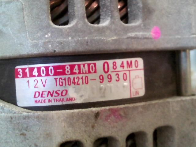 bontott SUZUKI CELERIO Generátor