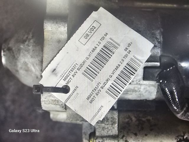 bontott SUZUKI GRAND VITARA Önindító