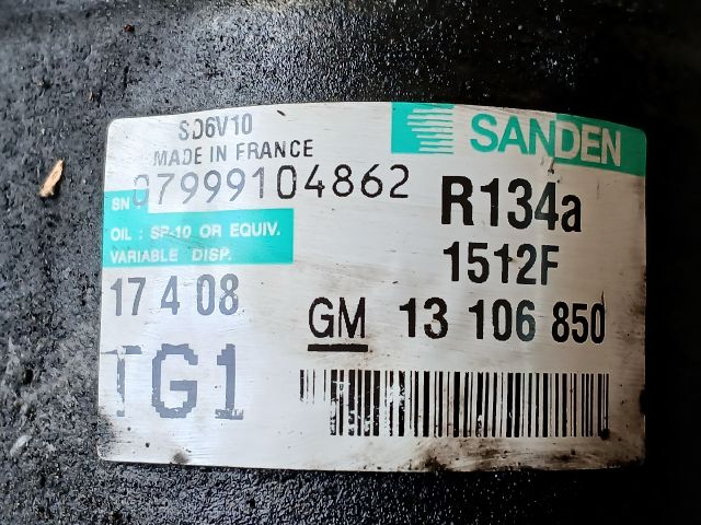 bontott SUZUKI IGNIS II Klímakompresszor