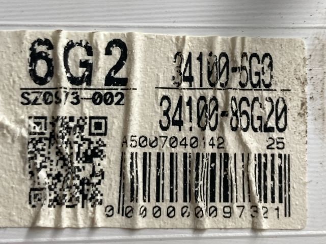 bontott SUZUKI IGNIS II Kilométeróra