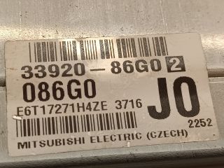 bontott SUZUKI IGNIS II Motorvezérlő