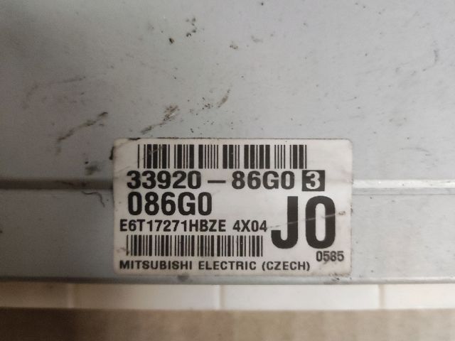 bontott SUZUKI IGNIS II Motorvezérlő