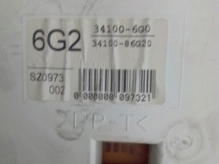 bontott SUZUKI IGNIS II Kilométeróra