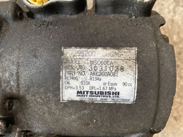 bontott SUZUKI IGNIS II Klímakompresszor