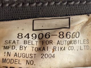 bontott SUZUKI IGNIS II Bal első Biztonsági Öv Csat