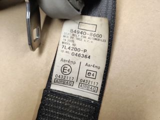 bontott SUZUKI IGNIS II Bal első Biztonsági Öv