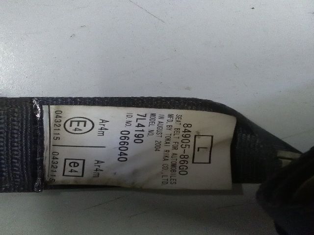 bontott SUZUKI IGNIS II Bal hátsó Biztonsági Öv