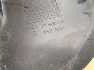 bontott SUZUKI IGNIS II Bal hátsó Dobbetét (Kerékjárati, Műanyag)