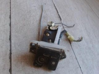 bontott SUZUKI IGNIS II Csomagtérajtó Zárszerkezet