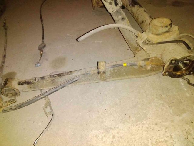 bontott SUZUKI IGNIS II Hátsó Híd (Dobfékes)