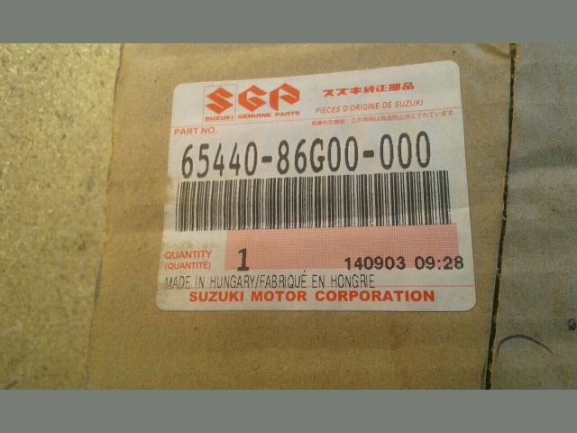 bontott SUZUKI IGNIS II Hátsó Lökhárító Merevítő (Fém)