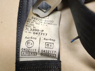 bontott SUZUKI IGNIS II Jobb első Biztonsági Öv