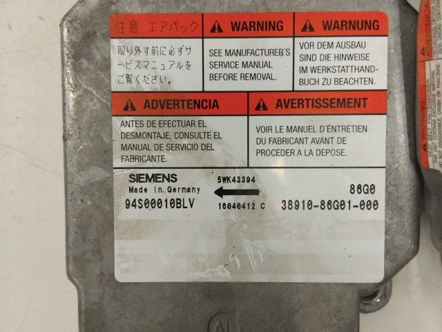 bontott SUZUKI IGNIS II Komplett Légzsák Szett