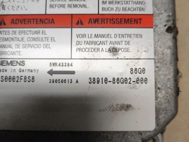 bontott SUZUKI IGNIS II Légzsák Elektronika