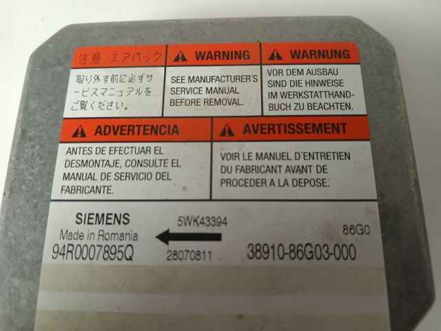 bontott SUZUKI IGNIS II Légzsák Elektronika