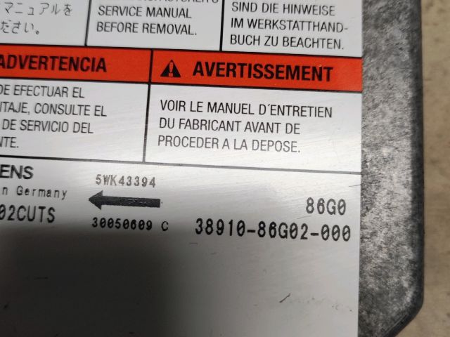 bontott SUZUKI IGNIS II Légzsák Elektronika