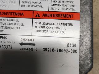 bontott SUZUKI IGNIS II Légzsák Elektronika