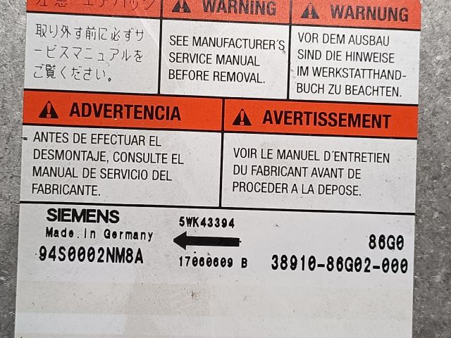 bontott SUZUKI IGNIS II Légzsák Elektronika