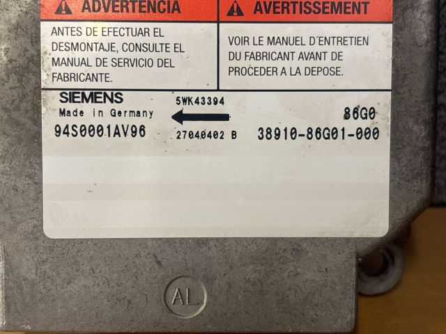 bontott SUZUKI IGNIS II Légzsák Elektronika