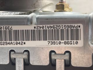 bontott SUZUKI IGNIS II Utasoldali Légzsák