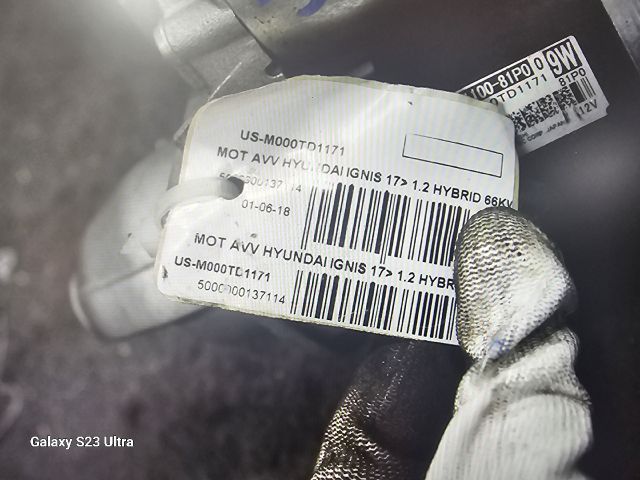 bontott SUZUKI IGNIS III Önindító