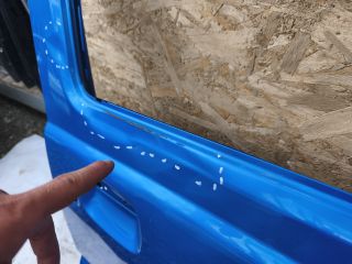 bontott SUZUKI JIMNY Jobb első Ajtó (Üres lemez)