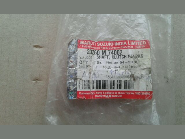 bontott SUZUKI MARUTI Kuplung Kiemelő Villa