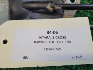 bontott SUZUKI S-CROSS Váltó Bowden